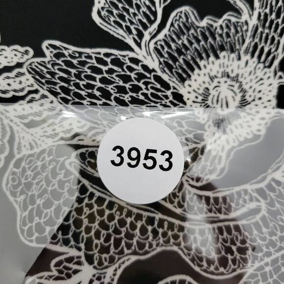 Tommy Hilfiger Womens Size 2P Black & White Floral Mini Dress With Long Sleeves - Picture 14 of 15